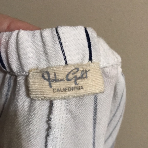 John Galt Brandy Melville Stripe Pull On Pant - Picture 7 of 10